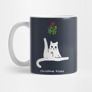 Mistletoe (white caption) Mug